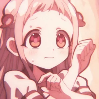 🐇 5e8ee675 Nene Yashiro Toilet-Bound Hanako-kun Anime, Manga, Dziewczyna, Mundur szkolny, Rumieniec, Słodki telegram sticker