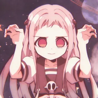 🐇 e7ccf1b5 Nene Yashiro Toilet-bound Hanako-kun Anime, Słodkie, Duch, Nadprzyrodzone, Manga telegram sticker