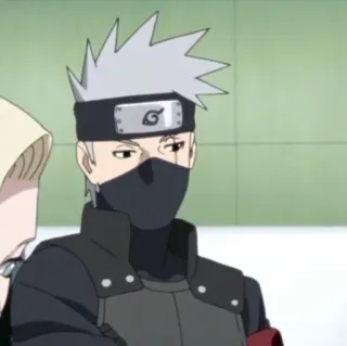 🎲 1d1b5f1b Kakashi Hatake Naruto anime, naruto, kakashi, ninja, character telegram sticker