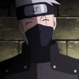 🎲 343d1225 Kakashi Naruto anime, kakashi, naruto, ninja telegram sticker