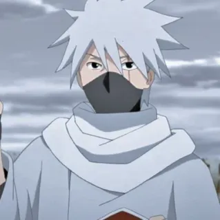 🎲 41e3ccf2 Kakashi Naruto anime, kakashi, ninja, naruto, character telegram sticker