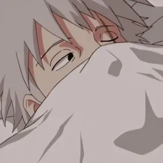 🎲 5f4e6569 anime, sleepy, blanket, cartoon, character telegram sticker