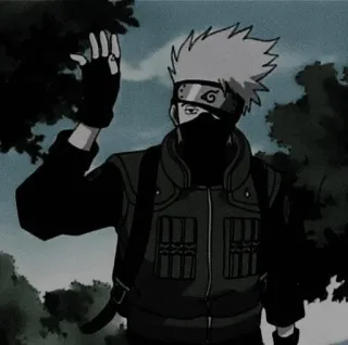 🎲 7968ded3 Kakashi Hatake Naruto anime, kakashi, naruto, ninja telegram sticker