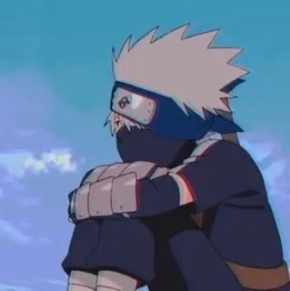 🎲 a094a3a3 Kakashi Naruto anime, cartoon, kakashi hatake, naruto, ninja, character telegram sticker