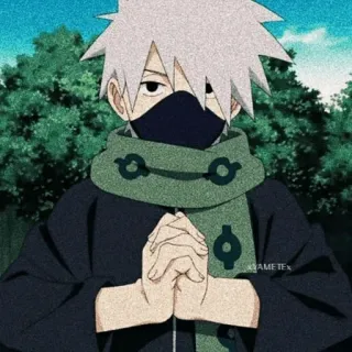 🎲 ae38bbb4 Kakashi Hatake Naruto anime, kakashi, naruto, ninja, cartoon telegram sticker