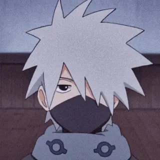 🎲 da57f82e Kakashi Hatake Naruto anime, character, kakashi, naruto, ninja telegram sticker
