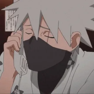 🎲 ff353fe8 Kakashi Naruto anime, ninja, phone, kakashi, naruto, manga telegram sticker