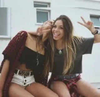 ❤️ 4faac616 friends, girls, friendship, teenagers, youth, lifestyle, casual telegram sticker