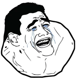 😅 258f3245 meme, crying, sad, internet, funny whatsapp sticker