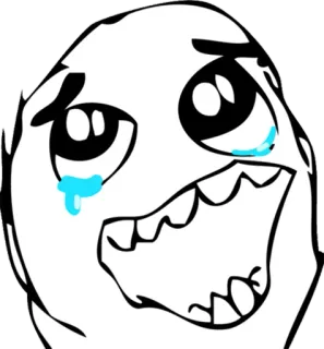 😅 4646b381 meme, crying, internet, expression whatsapp sticker