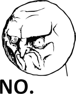 NO. telegram stickers