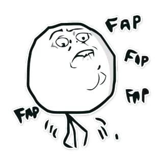 ✊ 20db2553 FAP FAP FAP FAP Meme, Meme Internet, Branlette whatsapp sticker