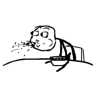 😱 f012c3f1 Meme, Reakcja, Internet, Twarz, Wymioty telegram sticker