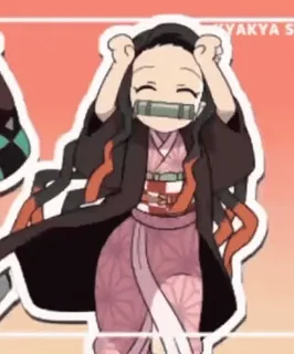 😺 f5fd7954 Nezuko Kamado Demon Slayer Anime, Thanh gươm diệt quỷ, Nezuko, Nezuko Kamado, Dễ thương, Chibi whatsapp sticker
