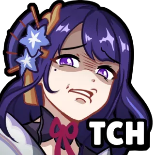 Raiden Shogun @Lorenzo_Di_Mascio telegram stickers