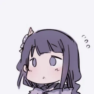 🪁 dc67f292 动漫, Q版, 可爱, 漫画, 女孩 telegram sticker