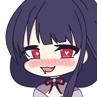 🤤 fa20bdda アニメ, マンガ, 漫画, ちび, かわいい, 女の子, 可愛い telegram sticker