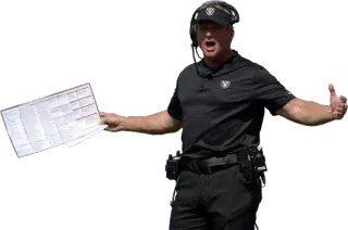 😡 f47e3f5d sepak bola, pelatih, olahraga, marah, pria, Raiders telegram sticker