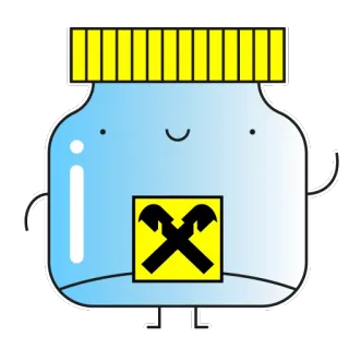 👋 9c5f01b4 罐子, 卡通, 贴纸, 插图 telegram sticker