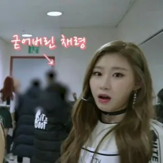 😧 4a87cb23 근에버린 채령 telegram sticker