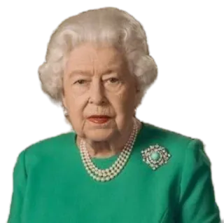 😐 88814c90 Queen Elizabeth II reine, élisabeth ii, royal, monarque, portrait telegram sticker