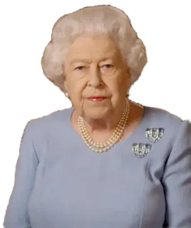 😐 d8889252 Queen Elizabeth II reine, elizabeth, royal, monarque, angleterre, royaume-uni telegram sticker