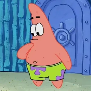 🌟 1eff7648 Patrick Star Spongebob Squarepants patrick star, spongebob squarepants, cartoon, nickelodeon, starfish telegram sticker