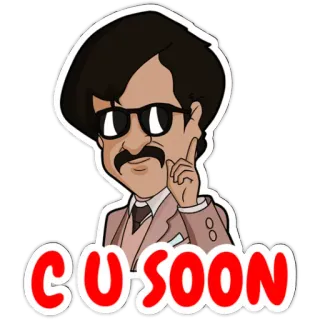 Rajni whatsapp stickers