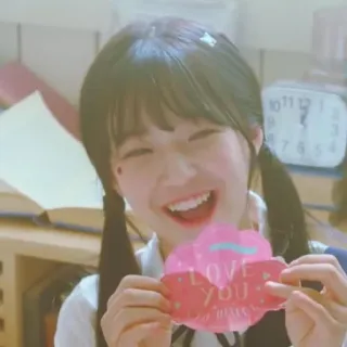 🗾 c8eb603e I LOVE YOU 사랑, 하트, 분홍색, 귀여운, 인사, 카드, 표현 telegram sticker