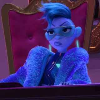 🥨 23a05fcc Shank Ralph Breaks the Internet Shank, Ralph spacca Internet, Disney, Cartone animato, Personaggio, Arcade, Film telegram sticker