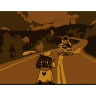 🏍 78450298 Ralsei Deltarune ralsei, deltarune, jeu vidéo, mignon, aventure telegram sticker