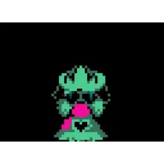 😭 a65e5118 Ralsei Deltarune rpg, pleurer, pixel, mignon, jeu, chèvre, deltarune, triste telegram sticker