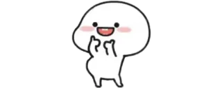 👑 43c47632 schattig, cartoon, personage, kawaii telegram sticker