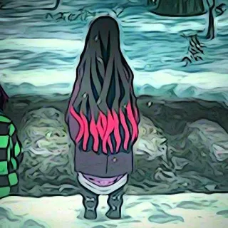 🌿 177cbfb3 Nezuko Kamado Demon Slayer Nezuko, Demon Slayer, Anime, Personaje, Manga telegram sticker