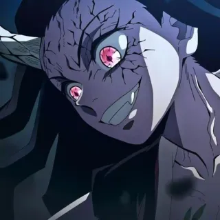 🌿 28c273b4 Daki Demon Slayer Daki, Kimetsu no Yaiba, Anime, Demonio, Villano, Luna Superior telegram sticker