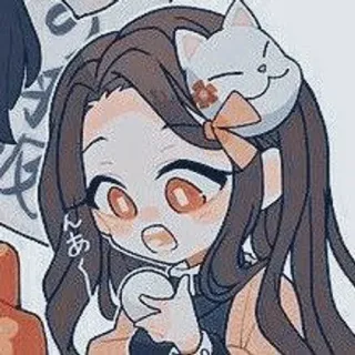 🌿 b046a1ca んあ Anime, Lindo, Manga, Ilustración telegram sticker