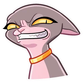 😡 bfa9e90f kat, cartoon, dier, boos, gemeen telegram sticker