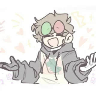 ❤️ 6a371d47 漫画, キャラクター, ステッカー, 幸せ, イラスト telegram sticker