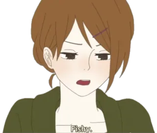 😐 3ca909f9 Fishy. whatsapp sticker