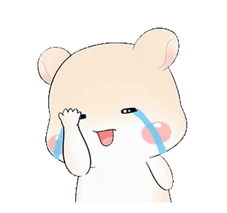 😂 1669014d imut, menangis, beruang, kartun, jari tengah, gestur ofensif telegram sticker