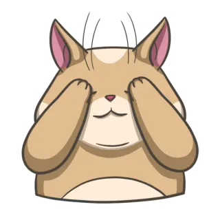 🤦‍♀ 7f3c417d cat, animal, cute, hiding, eyes, peekaboo telegram sticker