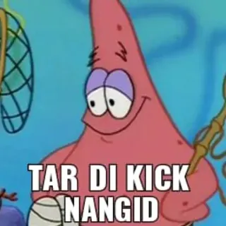 🥵 0a5f8e93 Patrick Star Spongebob Squarepants TAR DI KICK
NANGID Cartoon, Patrick Star, Spongebob, Meme telegram sticker