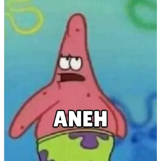 🥵 192c047c Patrick Star Spongebob Squarepants ANEH Cartoon, Meme, Patrick Ster, Spongebob telegram sticker