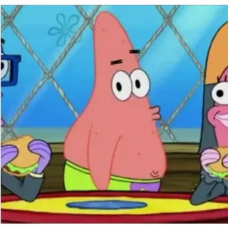 🥵 4631c35a Patrick Star SpongeBob SquarePants cartoon, Spongebob Squarepants, Patrick Ster, animatie, Nickelodeon telegram sticker