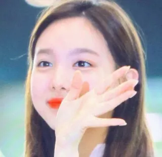 👋 af39fe26 女性, 顔, 美, 人, KPOP telegram sticker