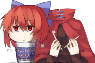 Touhou telegram stickers