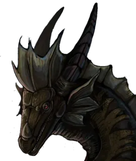 🐲 081f38d5 龙, 幻想, 生物, 怪物, 爬行动物, 神话 telegram sticker