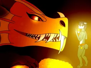 🐲 f87cded2 龙, 兽人, 幻想, 怪物, 拟人, 生物 telegram sticker