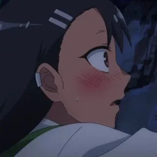 🌟 f22cd52b Nagatoro Don't Toy with Me, Miss Nagatoro Аниме, Нагаторо, Персонаж, Мультфильм whatsapp sticker