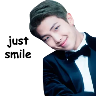 😊 5f06b08e RM RM, BTS, K-Pop, Musik, Sänger, Promi, hübsch, Anführer whatsapp sticker